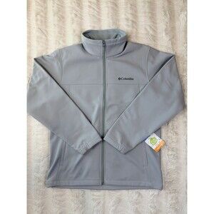 Columbia Bowen Lake II Softshell Jacket – Men’s Medium – Gray – Omni-Shield NEW